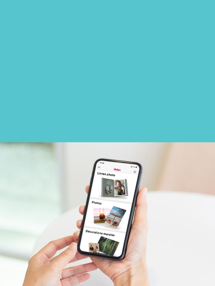 Créez votre projet photo maintenant - avec le logiciel ifolor pour Android